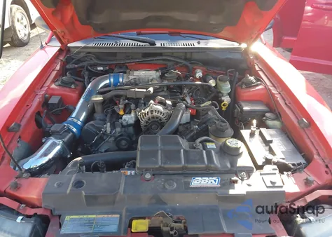 2001 Ford Mustang Gt из США, поврежденный, VIN 1FAFP42X71F235541